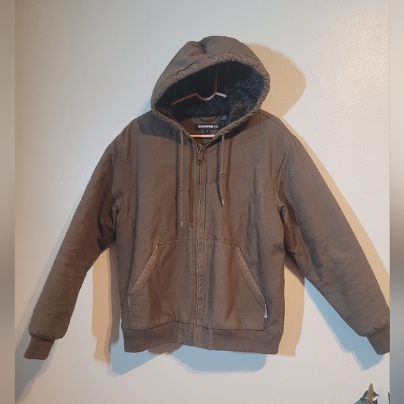 Wolverine Other - Brown Workwear Hooded Jacket.